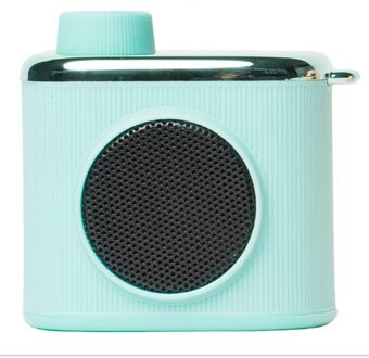 Kp98 Multi-Taal Speaker Vertaler Multifunctionele Mini Vertaling Bluetooth Kleine Audio Vertaler blauw