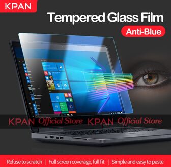 Kpan Anti-Blauw Licht Universele Laptop Screen Protector 12 13 14 15 17 Inch Gehard Glas Film Voor Dell hp Xiaomi Lenovo 12.5 277X156