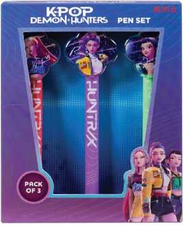 KPop Demon Hunetrs 3-Pack Pens