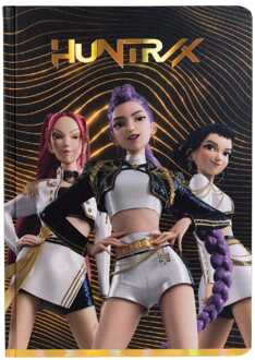 KPop Demon Hunters A5 Notebook Golden