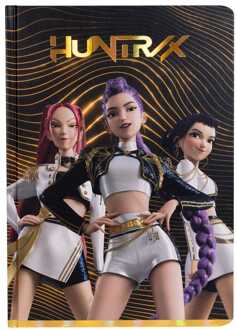 KPop Demon Hunters A5 Notebook Golden