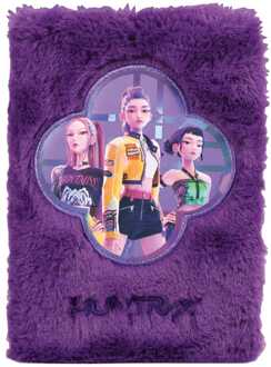 KPop Demon Hunters A5 Notebook Huntr/x Plush