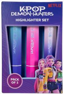 KPop Demon Hunters Highlighters 3-Pack Huntr/x