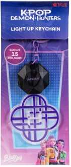 KPop Demon Hunters Keychain with light Huntr/x