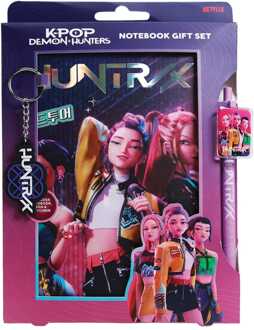 KPop Demon Hunters Notebook Gift Set Huntr/x