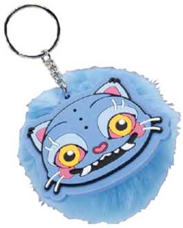 KPop Demon Hunters Pom Pom Keychain Derpy