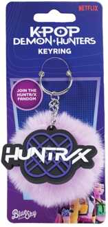 KPop Demon Hunters Pom Pom Keychain Huntr/x