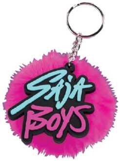 KPop Demon Hunters Pom Pom Keychain Saja Boys
