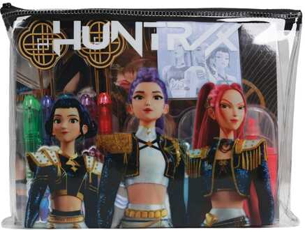 KPop Demon Hunters Stationery Set 10-Pack Golden