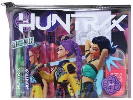 KPop Demon Hunters Stationery Set 10-Pack Huntr/x