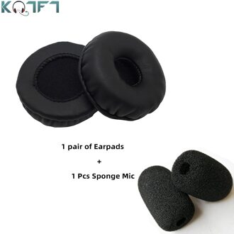 Kqtft 1 Set Van Vervanging Oorkussen Voor Telex Airman Serie 750 Luchtvaart Headset Oordopjes Oorbeschermer Cover Kussen Cups Bruin