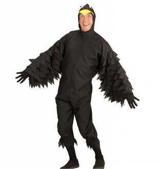 Kraai kostuum man Zwart