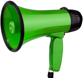 Kraam Luidspreker Juichen Artefact Groene Mode Handheld Tweeter Draagbare 20 Seconden Opname Megafoon