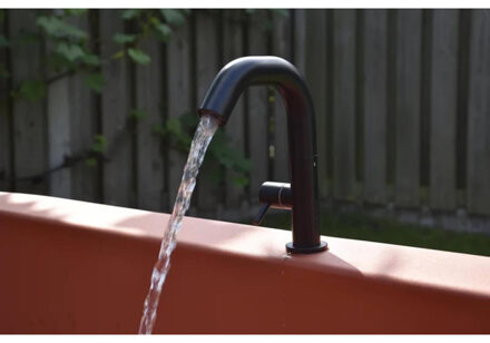 kraan - 21cm - mat zwart 216603 Zwart mat