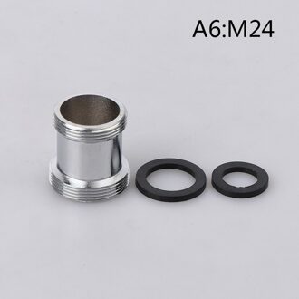 Kraan Adapter M16 M18 M20 M21 M22 M24 Draad Transfer Draad Messing Connector Badkamer Keuken Kraan Uitloop Accessoires A6