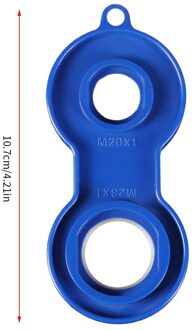 Kraan Beluchter Moersleutel Plastic Strooi Spanner Kraan Reparatie Spanner Vervanging Voor M20 M22 M24 M28 Blauw