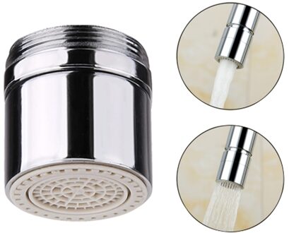 Kraan Beluchter Vrouwelijke Draad 360 Graden Swivel Kraan Beluchter Dual Sproeier Badkamer Gootsteen Roterende Mannelijke Kraan Beluchter mannetje