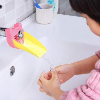 Kraan Extender Voor Baby & Peuters Sink Handvat Extender Leuke Badkamer Veiligheid Producten Voor Peuter Kids Rood
