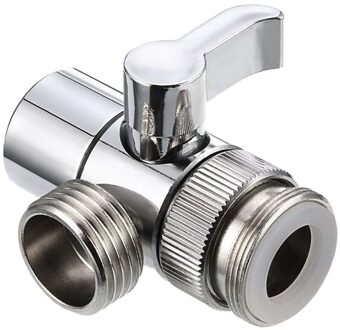 Kraan Valve Diverter Sink Klep Water Tap Kraan Splitter Adapter Thuis Badkamer Keuken Diverter