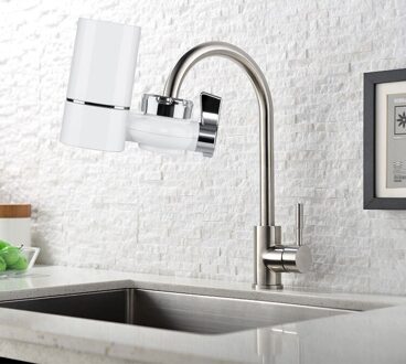 Kraan Waterzuiveraar Filter Keukenkraan Keramische Percolator Mini Water Filter Filtro Roest Bacteriën Verwijderen Vervanging Filter