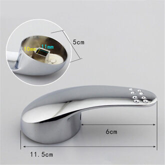 Kraanhandvat Handvat Schotel Wastafel Doucheschakelaar Wijzerplaat Warm en koud water 40 mm Spoelreparatieonderdelen bad- en douchekranen Bruin