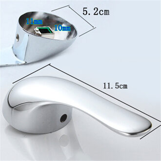 Kraanhandvat Handvat Schotel Wastafel Doucheschakelaar Wijzerplaat Warm en koud water 40 mm Spoelreparatieonderdelen bad- en douchekranen Paars