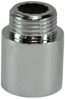 Kraanverlengkoppeling 1/2 X 25 Chroom