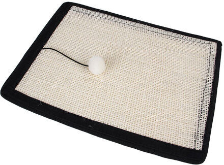 Krabpaal Mat Voor Katten Sisal Sofa Kat Scratcher Kat Nail Trim Meubels Protector Anti-Kras Pet Training Leuning pad Beige gewoon Sty