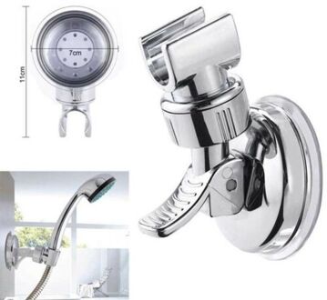 Krachtige Zuignap Sprinkler Beugel Base Badkamer Douchekop Vaste Stopcontact Electroplated Muurbeugel Douche
