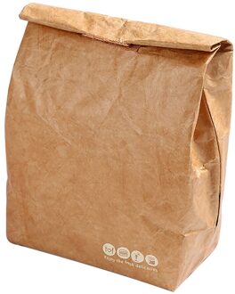 Kraftpapier Lunch Tas Dupont Papier Aluminium Lunch Tas Outdoor Picknick Lunch Tas Dupont Papier Tas Dupont Papier Lunch Tas