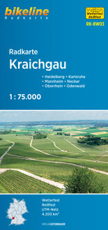 Kraichgau Cycle Map