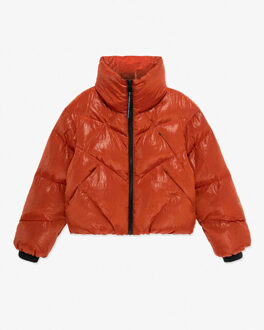 Krakatau Nebula puffer jas qw531 Rood - XS