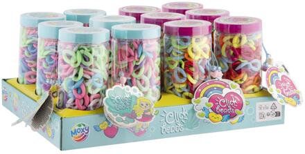 Kralen in pot ClickBeads verschillende