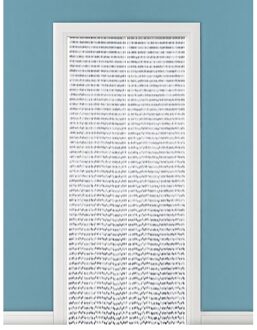 Kralengordijn - grijs - 90 x 220 cm - deurgordijn - vliegengordijn