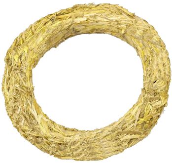Krans stro diameter 50cm naturel