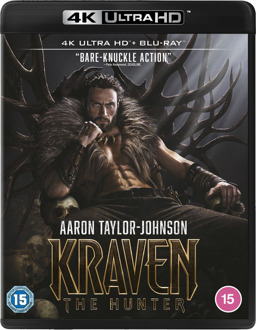 KRAVEN THE HUNTER 4K ULTRA HD & BLU-RAY