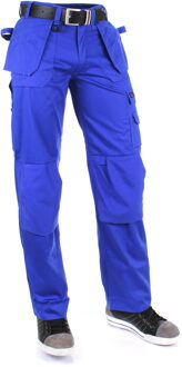 KREB Workwear® EDWIN Werkbroek met kniestukken Kobaltblauw - NL:52 BE:46