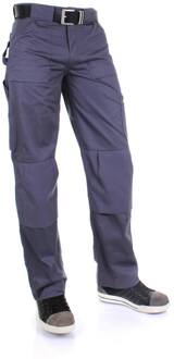 KREB Workwear® Werkbroeken met kniestukken KREB Workwear® DIK Vakmansbroek GrijsNL:44 BE:38