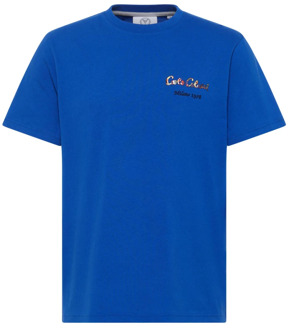 Kreeft Twist T-Shirt Carlo Colucci , Blue , Heren - 2Xl,Xl,L,M,S,3Xl