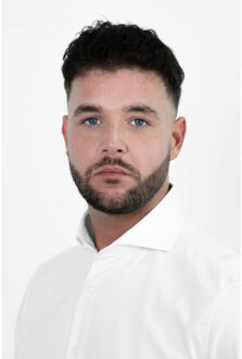 Kreukvrij overhemd bamboe - maat 40 (M) Wit