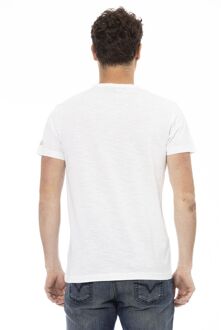 Krijger Print T-shirt Wit - M