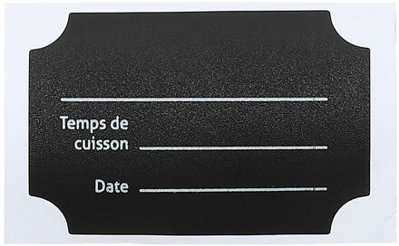 Krijtbord etiketten/stickers - 24x stuks - rechthoekig - herschrijfbaar - Keuken labels