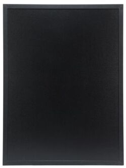krijtbord Woody zwart ft 60 x 80 cm