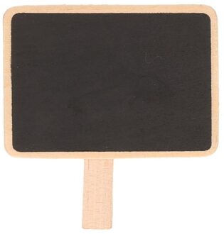 Krijtbordje/memobordje op knijper 7 x 5 cm