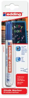 Krijtstift edding 4095 rond blauw 2-3mm blister