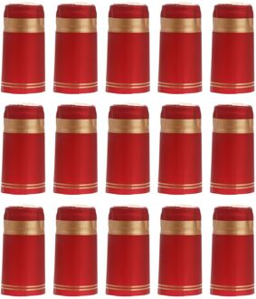 Krimpfles Heat Caps Capsules Voor Wrap Seal Capsule Dop Flessen Kurken Sealer Pvc Mouwen Cover Homebrew Stoppers Mouw kleurrijk