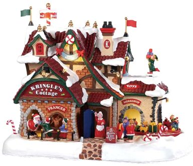 Kringle's cottage with 4,5V adaptor