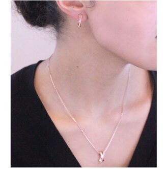 Kriss X Duo sets - Oostenrijks kristal Wit en roségoud