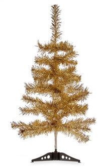 Krist+ Kleine glitter bronzen kerstboom van 60 cm Brons
