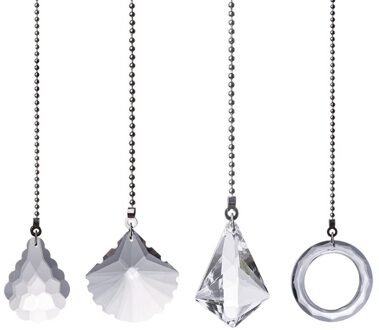 Kristallen Plafond Ventilator Lamp Trekt Chain Extender Home Decor Metalen Verlichting Kroonluchter Rits Connector Thuis Bruiloft 5